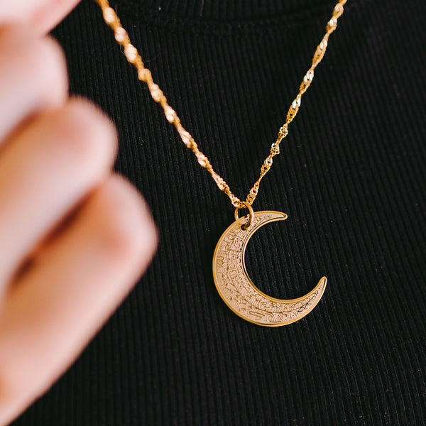 Collier Croissant de Lune du 4 QUL