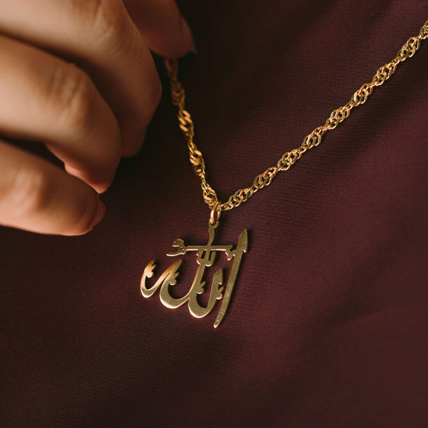 Collier Pendentif "Allah" | Femme