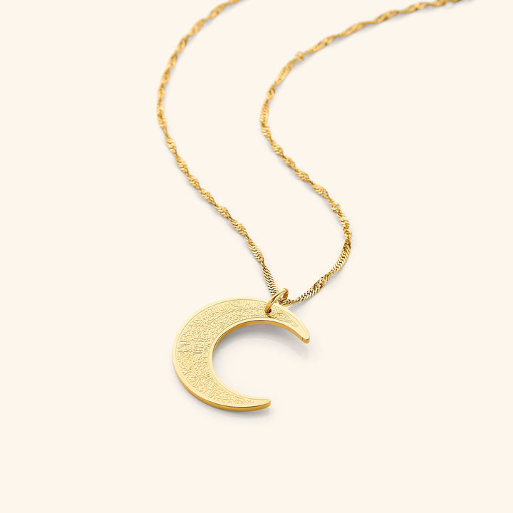 Collier Croissant de Lune du 4 QUL